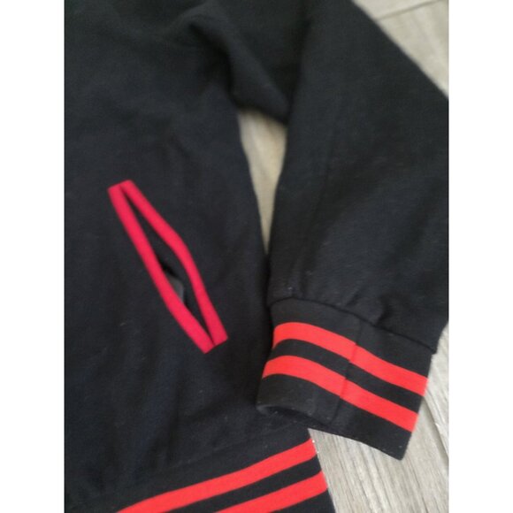 Disney x Forever 21 Mickey Mouse Button up Black Varsity Bomber Jacket Size XL - Picture 10 of 14